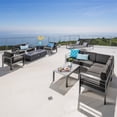 thumbnail image 2 of Noble House Cape Corail 11 Pcs Collection Extérieure en Aluminium Gris, 2 of 7