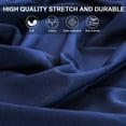 thumbnail image 5 of Shanna Stretch Sofa Slipcover Non Slip Couch Covers for 1 2 3 4 Seater and Sectional Couch, Sofa Furniture Protector(4 Seater,Navy), 5 of 7