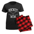 thumbnail image 5 of CafePress - Hockey Mom Women's Dark Pajamas - Women's Short Sleeve Print T-Shirt and Pants Dark Cotton Pajama Set, 5 of 7