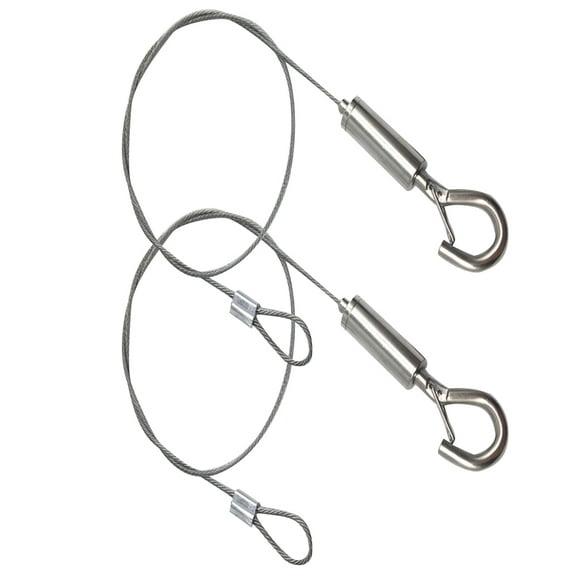 LULULION Strong Lightweight Hanging Cables for Grow Lights and Displays 2Pcs