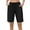 Black, variant on Sociala Swim Shorts for Womens Long Board Shorts with Pockets Quick Dry Bikini Bottoms Boyleg Swimmear Liner