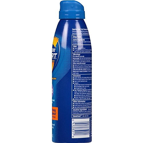 Coppertone Sport High Performance Spray Sunscreen,Teen, Adult, SPF 100, 6 oz