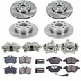 thumbnail image 2 of PowerStop Front and Rear Stock Replacement Brake Pad and Rotor Kit with Calipers Fits: VOLKSWAGEN Select Models KCOE5749A, 2 of 2