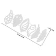 thumbnail image 2 of FESTFENDS Carbon Steel Earring Cutting Die with Embossing for DIY Jewelry Making Plated Silver Metal Mold, 2 of 7