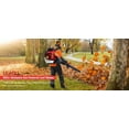 thumbnail image 2 of 80CC Gas Powered Backpack Leaf Blower 900CFM, Powerful 206MPH Extreme Duty 2-Cycle Petrol Powered Leaf blowers for Lawn/Garden Care Yard Snow/Grass Blowing Dust Debris Red, 2 of 7