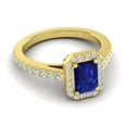 thumbnail image 3 of Diamond-Capitals 2.95 Carat Beautiful Natural Diamond Blue Sapphire Gemstone Wedding Ring for Women Solid 14K Yellow Gold Size 11, 3 of 8