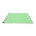 thumbnail image 2 of Ahgly Company Machine Washable Indoor Rectangle Solid Emerald Green Modern Area Rugs, 8' x 12', 2 of 4