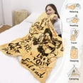 thumbnail image 2 of LHSHID to My Wife Blanket for Wife Birthday Gifts from Husband Romantic I Love You Gifts for Her Christmas Wedding Valentines Day Blanket Travel Blanket 60x80in, 2 of 4
