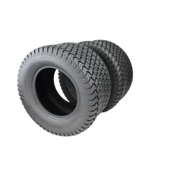 Antego 24x12.00-12 4-Ply Turf Tires for Lawn & Garden Mower (Set of 2)