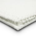 thumbnail image 4 of Mohawk Home Homespun Plush Fade/Stain Resistant Non-Slip Machine Washable Bath Rug, Artic White, 2' x 5', 4 of 6