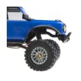 thumbnail image 2 of Juego de 4 llantas de metal con bloqueo de cuentas de 62 x 24 mm y 1,2 pulgadas para coche teledirigido TRX4M Axial SC 1/18 1/24, color negro, 2 of 5