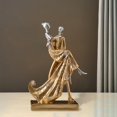 thumbnail image 3 of Estatuilla de pareja de resina , escultura de amante boda, A Gloria Figurita de pareja, 3 of 9