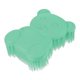 thumbnail image 1 of Cepillo de baño de silicona suave Unique Bargains, cepillos sensoriales, esponja de silicona, cepillo de ducha para mascotas, cepillo de baño, cepillo para champú, verde profundo, 1 of 7