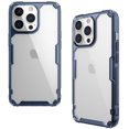 thumbnail image 1 of Allytech Crystal Clear Designed for iPhone 13 Pro Case [Not Yellowing][Military Grade Tested][Non-Slip] Hard Back and TPU Bumper, Slim Fit Protective Case for iPhone 13 Pro 6.1" Transparent, Blue, 1 of 13