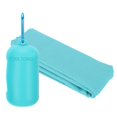thumbnail image 1 of Toalla deportiva NikouMX microfibra portátil secado rápido gris rosa azul, 1 of 8