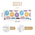 Body Pillow Cover Colourful Donut Doodle Print Soft Comfort Body