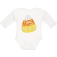 thumbnail image 3 of Inktastic Halloween No Such Thing as Too Much Candy Corn Boys or Girls Long Sleeve Baby Bodysuit, 3 of 5