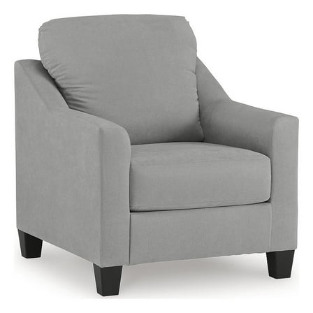 Ashley Furniture Adlai Polyester Upholstered Accent Chair in Shadow