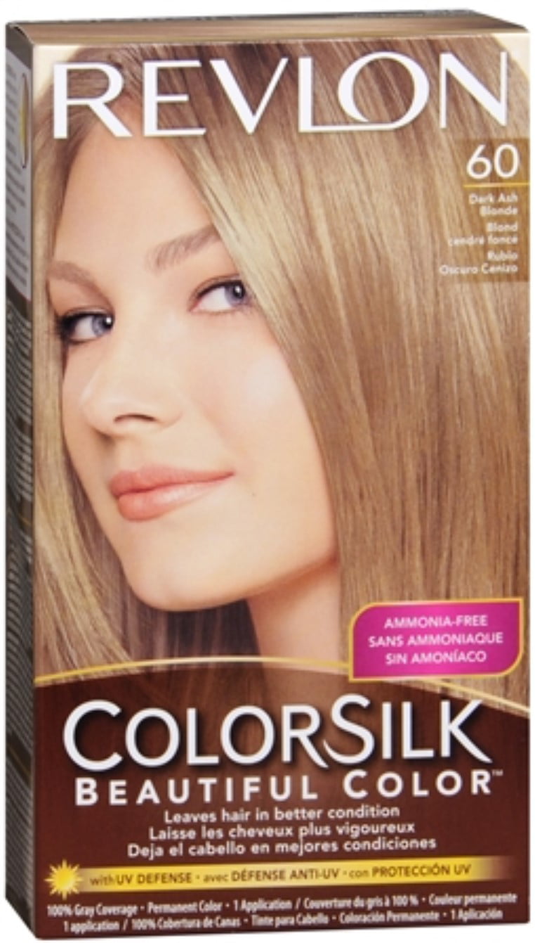 Revlon Colorsilk Hair Color 60 Dark Ash Blonde 1 Each Pack Of 3