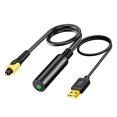 thumbnail image 1 of Câble Audio Optique Numérique USB Convertisseur de Port Carré, 1 of 7