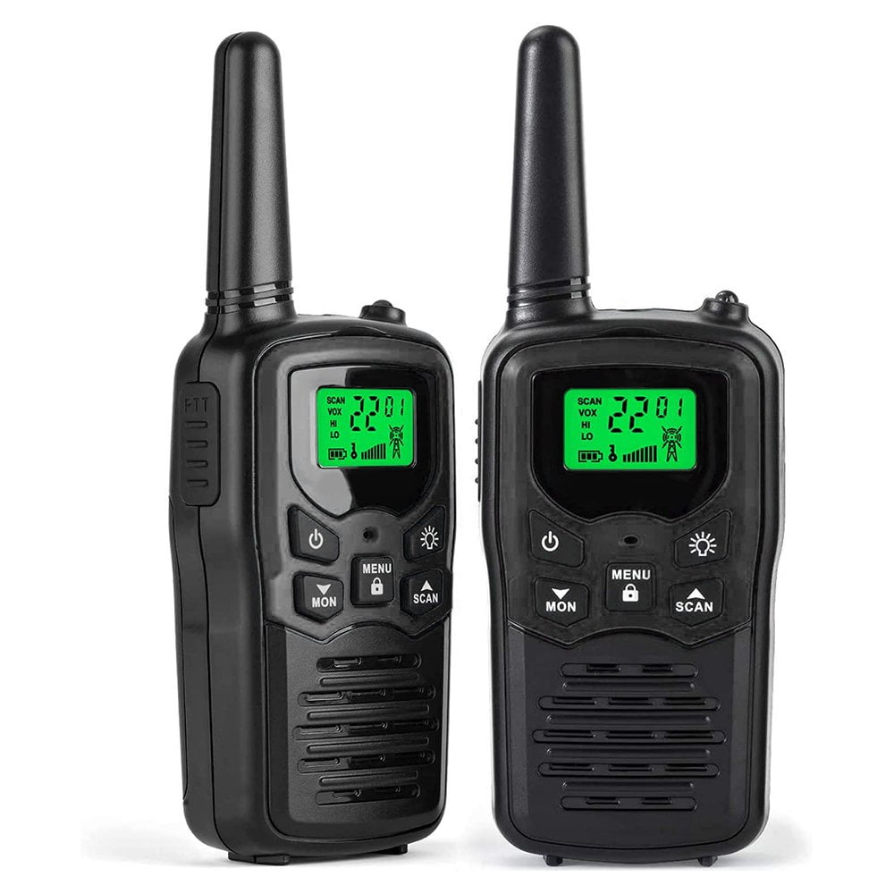 Mpow 2 Pack Set Long Range Walkie Talkie 10 km Two Way Radio Handheld