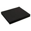 Hermell Products WC4430BK Foam Wheelchair Cushion with Black Cover