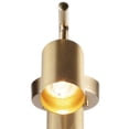 thumbnail image 4 of Globe Electric Pratt 4-Light Track Lighting, Matte Brass, Gold, 4 of 8