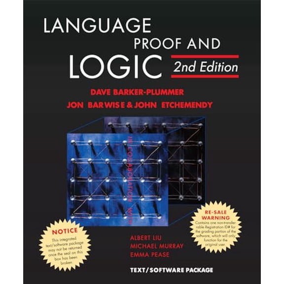 Pre-Owned Language, Proof, and Logic: Second Edition [With CDROM] (Paperback) 1575866323 9781575866321