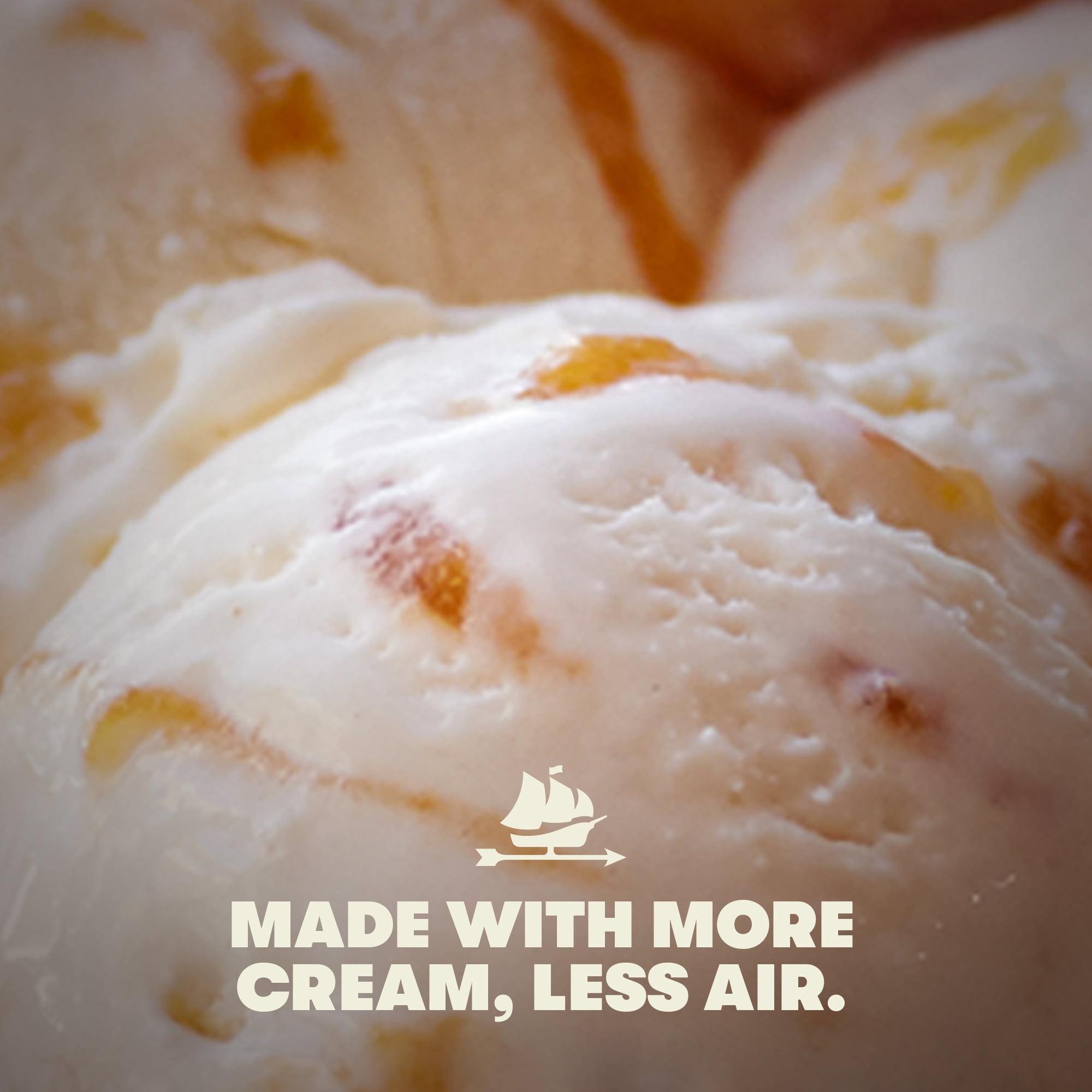Tillamook Peaches & Cream Ice Cream, 56 oz, 1.75 qt