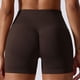 thumbnail image 3 of Pantalones cortos de ciclismo de cintura cruzada para mujer, botas de cintura alta que entrenan pantalones cortos de yoga para correr, 3 of 5