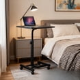 thumbnail image 2 of Versatile Removable P2 15MM Chipboard & Steel Side Table with Adjustable Baffle - Perfect End Table for Living Room, Bedroom, or Small Spaces, 2 of 14