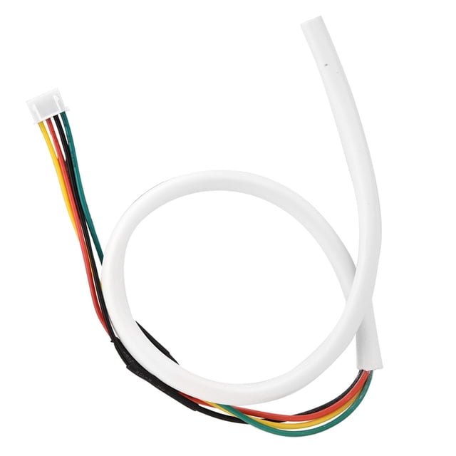 4 Core White Cable, 4 Core Cable, Preconnected Cable Connectors 30m 4 Core Flexible Copper Cable, For Office Hotel