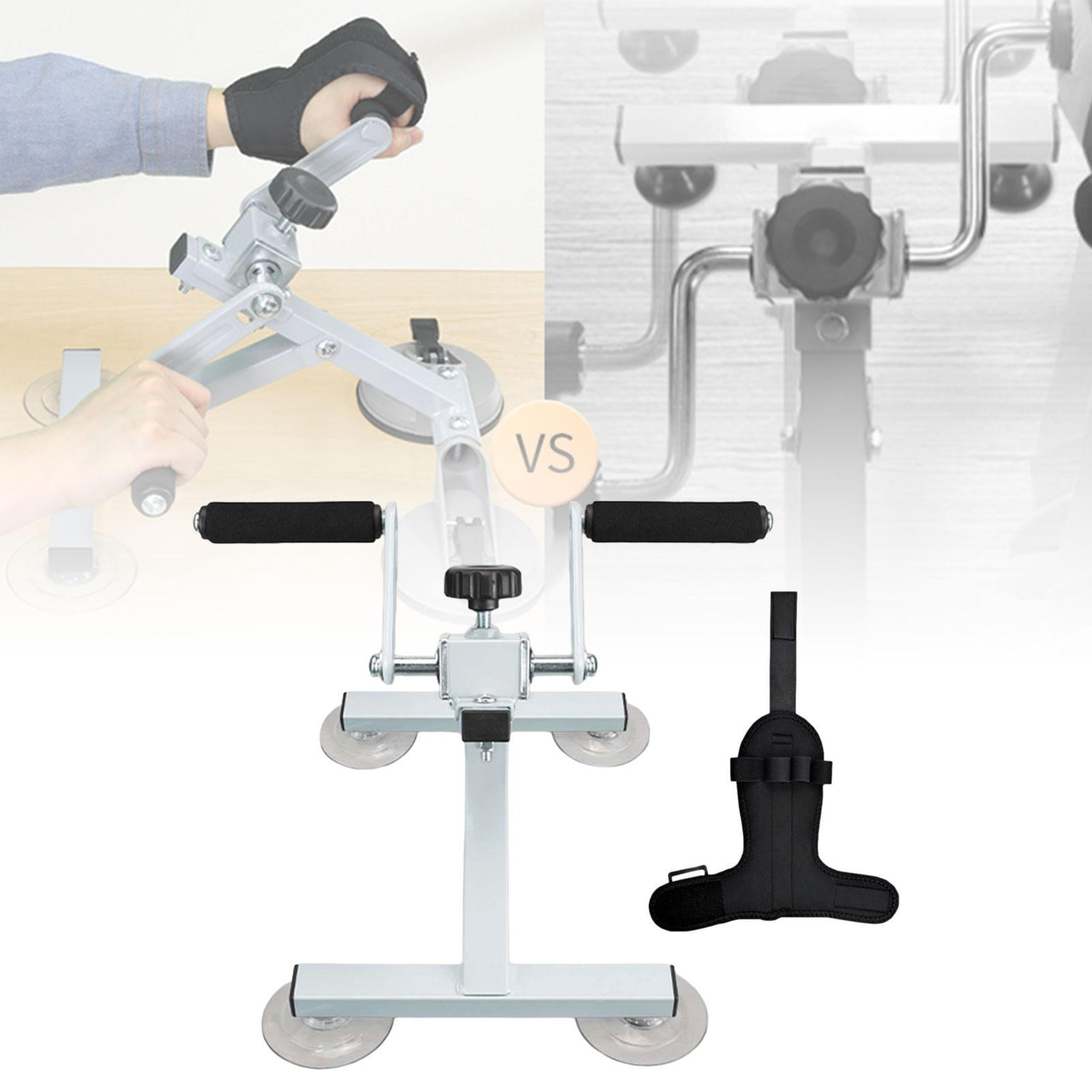 TTETTZ Hand Crank Train Training Apparatus Recover Train for Beginner Men Women Gym with Gloves