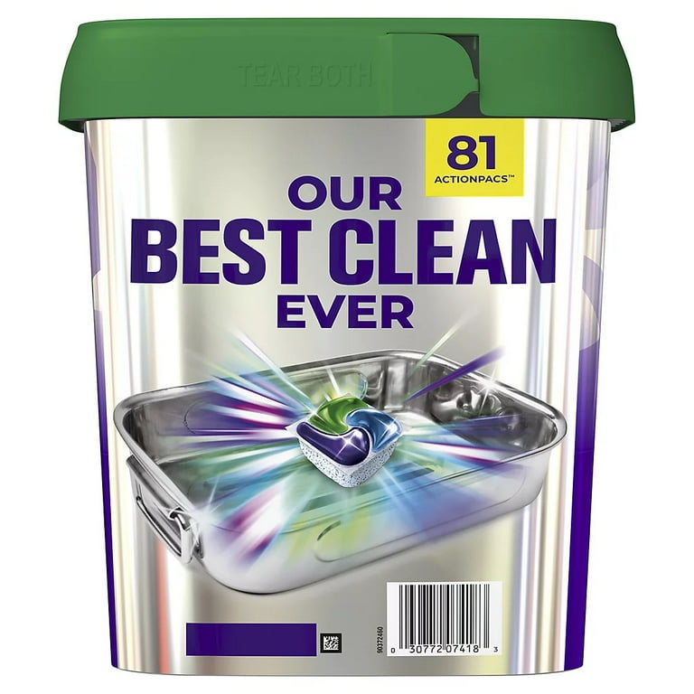 Cascade Platinum Oxi Dishwasher Detergent Pods, Fresh, 56 OFF