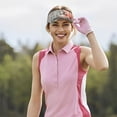 thumbnail image 4 of Daiia Tropical With Flamingos Pattern Sport Sun Visor Hats Visor Cap Adjustable Empty Top Baseball Cap Cotton Ball Caps for Women and Men, 4 of 7
