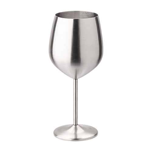 VERISA Stainless steel stemmed wine glasses,18oz Unbreakable Steel Wine  glass, Shatterproof Metal wi…See more VERISA Stainless steel stemmed wine