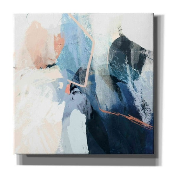 Epic Graffiti 'Luz II' by Victoria Borges, Canvas Wall Art, 37"x37"