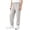 Gray, variant on Kids Spring Summer Joggers Lightweight Plain Elastic Waist Cuffed Joggers Breathable Casual Sport Pants
