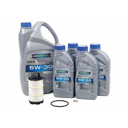 BLAU J1A5076-E Motor Oil Change Kit - Compatible with 2007-08 Audi RS4 w/ 8 Cylinder 4.2L Engine - 5w30