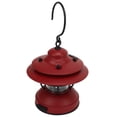 thumbnail image 4 of Linterna de camping vintage IPX4 impermeable 35-100 lm LED portátil retro colgante linterna de camping para acampar al aire libre rojo mate, 4 of 12
