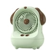 thumbnail image 2 of Kieccall Summer Cooling Misting Fan Mini Cartoon Design Desktop Fan Strong Wind for Home Office Dorm Personal Air Cooling, 2 of 7