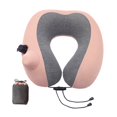 thumbnail image 4 of Avión de avión inflable almohada de viaje ligero soporte portátil de cuello portátil almohada de almohada de almohada para la almohadilla para la Rosa, 4 of 8