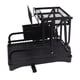 thumbnail image 3 of Escurridor de platos Nikou plegable de doble capa color negro, 3 of 15