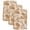 Light Beige Dark Orange, variant on Elephant Forest Kitchen Towels Set of 2, Farmhouse Retro Tropical Trees Animals Absorbent Dish Towels for Kitchen, Microfiber Hand Towel, Quick Drying Tea Towel for Cleaning Decorative Dishcloths