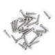 thumbnail image 5 of Shexton Tornillos, 200pcs M3 Acero Inoxidable SS304 Tornillos autorroscantes Pan Flat Truss Head(Cross Round Head), 5 of 14