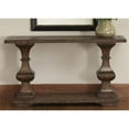 thumbnail image 2 of Pemberly Row Table de Canapé Contemporaine en Cuir, Acajou, 2 of 2