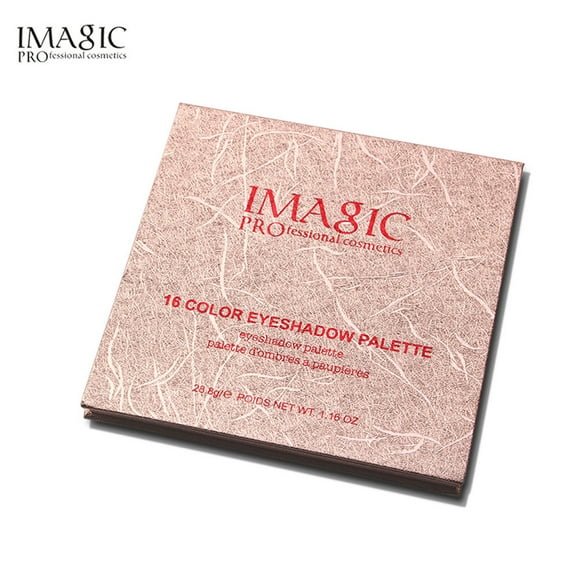 16 Color coloShimmer Glitter Eye Shadow Powder Matt Eyeshadow Cosmetic Makeup Pearls for Makeup Shadow Foam