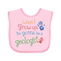 Inktastic Geologist Future Boys or Girls Baby Bib