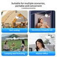 thumbnail image 5 of AOOOWER Remote Control Fan USB Power 3 Level Quiet Motor Removable Leaf for Outdoor, 5 of 8