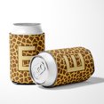 thumbnail image 5 of Letter E Initial Monogram - Giraffe Can or Bottle Beverage Insulator Hugger, 5 of 5